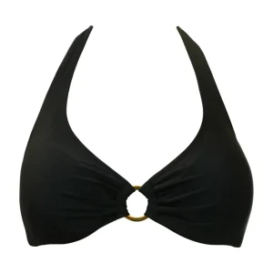 Black Underwire Halter Top
