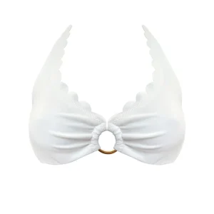 Venus White Underwire Halter Top-Carvico