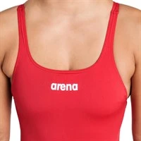 Arena Dambaddräkt Swim Pro Solid Röd-Vit - Bild 5