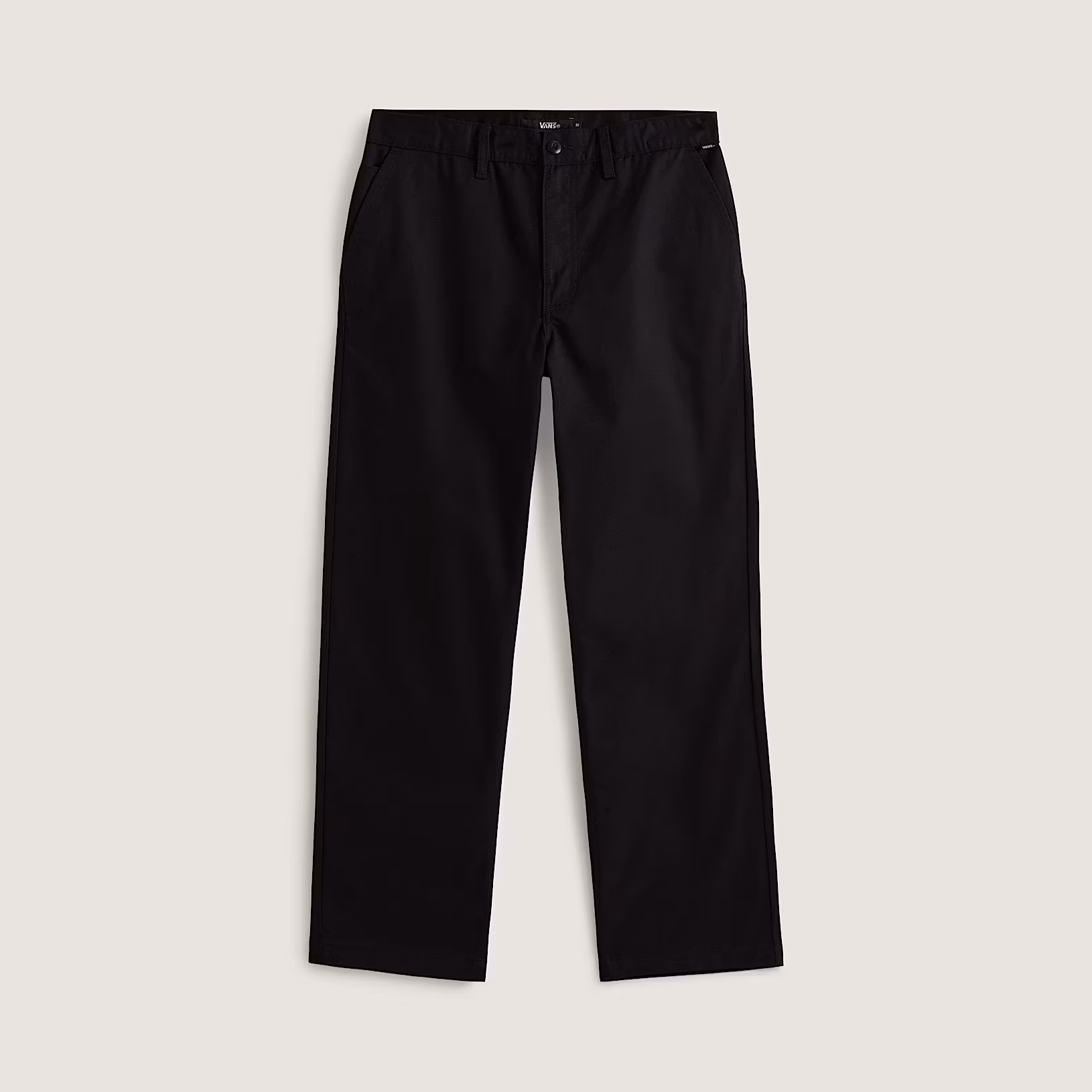 Authentic Chino Loose Trousers – Black