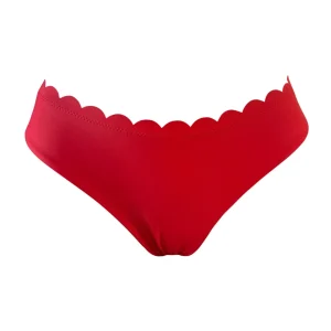 Venus Red High Cut Hipster Bottom-Carvico