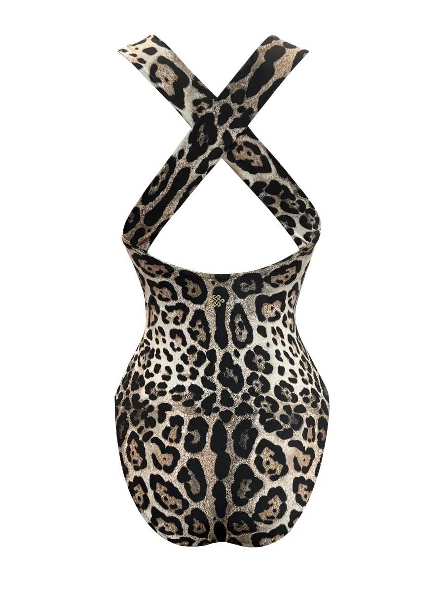 Cheetah Halter Ring Accessory Onepiece - Bild 4