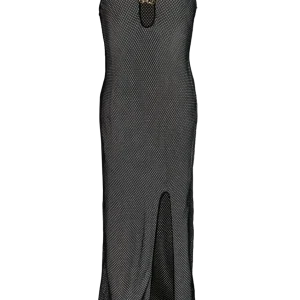 Black Resort Mesh Dress