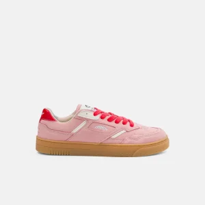 Origin Low - Pink Suede and Beige - Apple