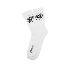 Socks with black sun