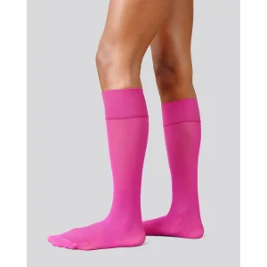 Elin Premium Knee-Highs magenta 2-pack